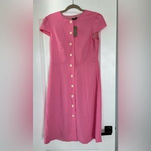 J Crew hot pink dress